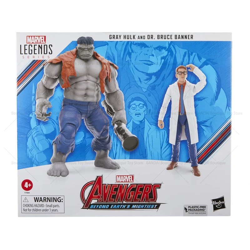 Hasbro Marvel Legends Series Gray Hulk and Dr. Bruce Banner, Avengers 60th Anniversary Collectible Action Figures New in Stock
Hasbro Marvel Legends Series Gray Hulk and Dr. Bruce Banner, Avengers 60th Anniversary Collectible Action Figures New in Stock