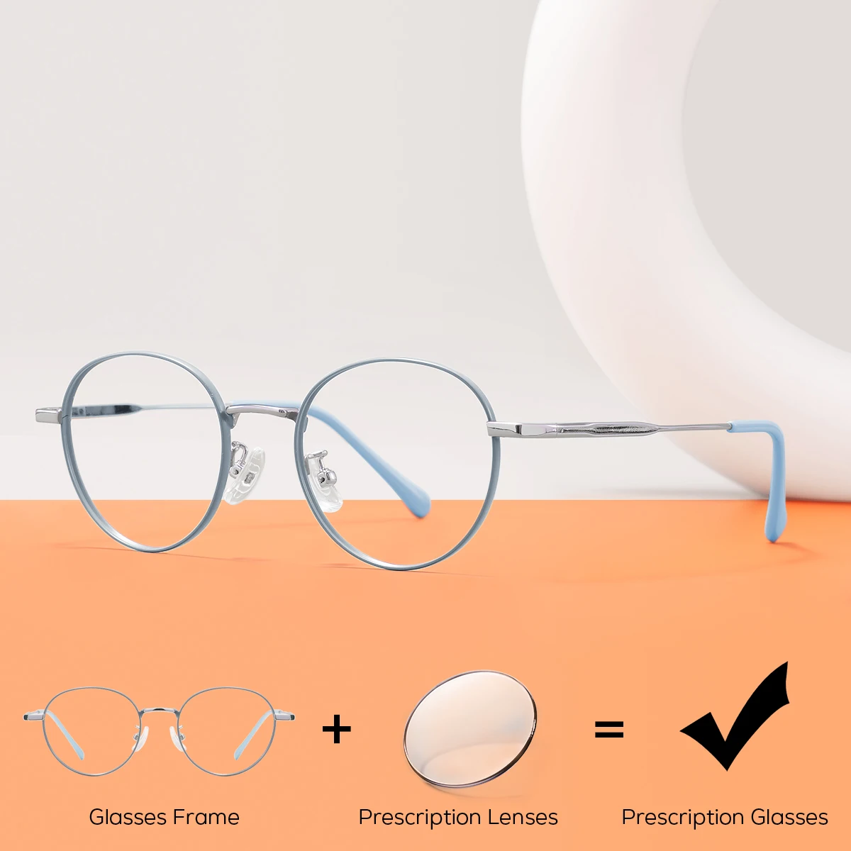 Women's Retro Round Prescription Glasses Vintage Fashion Metal Myopia Eyeglasses Optical Progressive Lense Anti-Blue Light Frame
Women's Retro Round Prescription Glasses Vintage Fashion Metal Myopia Eyeglasses Optical Progressive Lense Anti-Blue Light Frame
