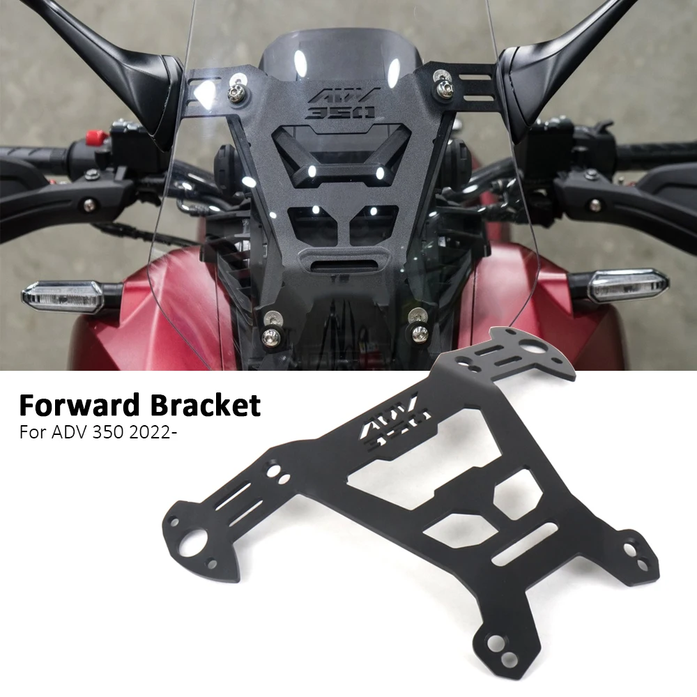 Motorcycle Windshield Forward Moving Bracket Adjustable Black New Accessories For Honda ADV 350 ADV350 adv350 2022 2023 2024
Motorcycle Windshield Forward Moving Bracket Adjustable Black New Accessories For Honda ADV 350 ADV350 adv350 2022 2023 2024