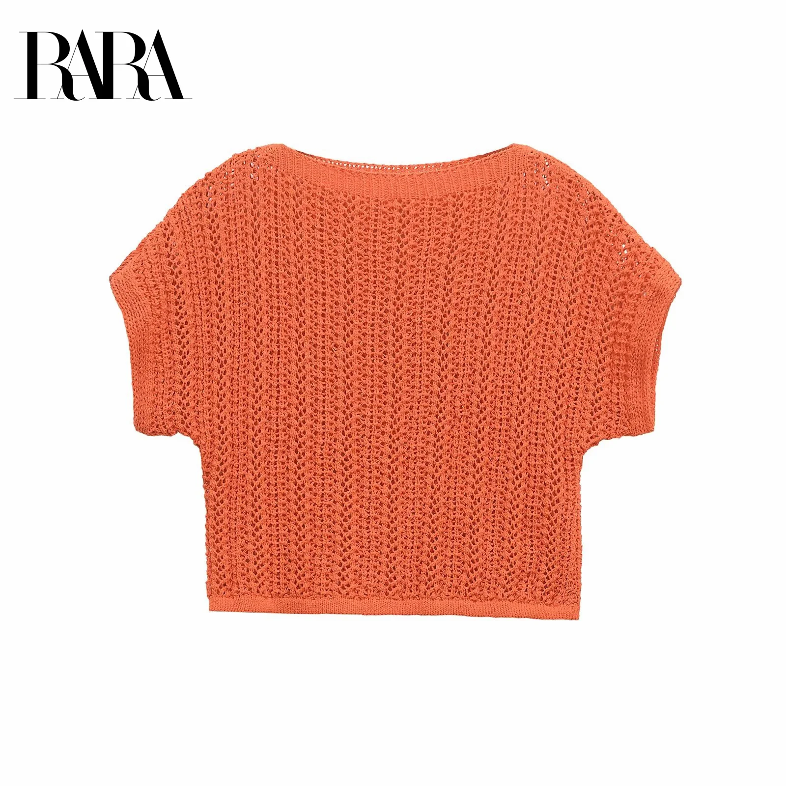 RARA Womens Short - Sleeved Chunky Cable Knit Cropped Top with Openwork Design Stylish and Trendy Knitwear for Women
RARA Womens Short - Sleeved Chunky Cable Knit Cropped Top with Openwork Design Stylish and Trendy Knitwear for Women
