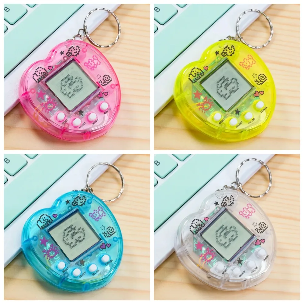 Многоязычный брелок-подвеска Tamagotchi Pixel, ретро-игрушка в виде виртуального электронного питомца, портативная игровая приставка для детей
Многоязычный брелок-подвеска Tamagotchi Pixel, ретро-игрушка в виде виртуального электронного питомца, портативная игровая приставка для детей