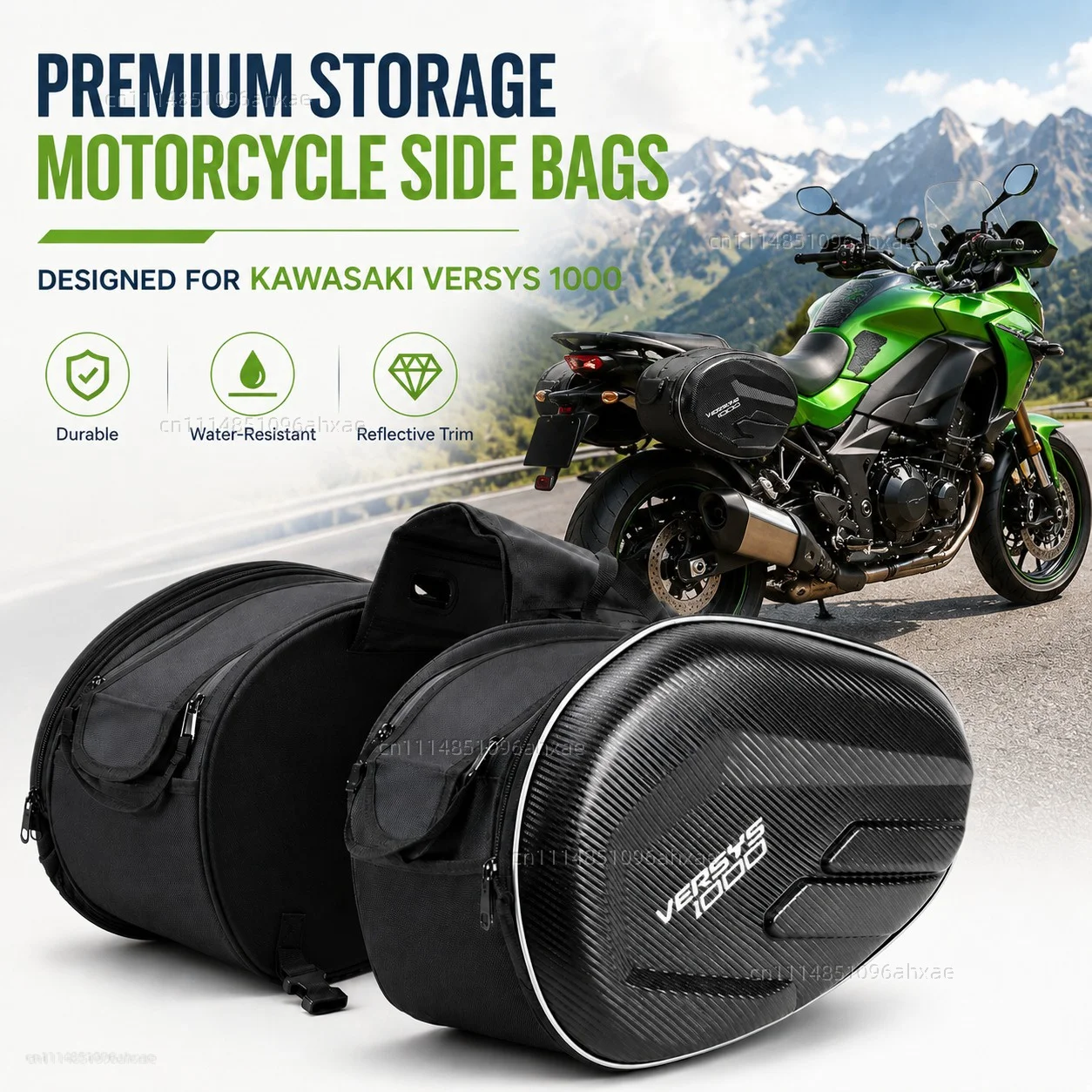 For KAWASAKI VERSYS 1000 1100 1000SE SE VERSYS1000 VERSYS1000SE 2015-2024 2PCS Motorcycle Pannier Bags Luggage Saddle Bags Side
For KAWASAKI VERSYS 1000 1100 1000SE SE VERSYS1000 VERSYS1000SE 2015-2024 2PCS Motorcycle Pannier Bags Luggage Saddle Bags Side
