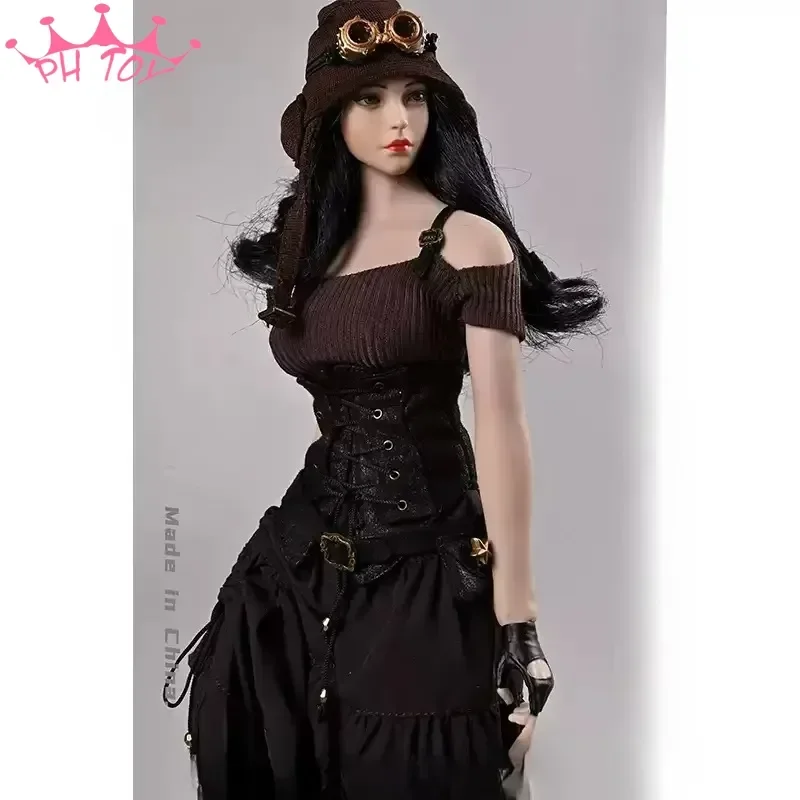 1/6 Scale Female Soldier Retro Style Punk Gothic Suit Pu Leather Waist Seal Outfit Model for 12" Action Figure Doll TBL PH S10
1/6 Scale Female Soldier Retro Style Punk Gothic Suit Pu Leather Waist Seal Outfit Model for 12" Action Figure Doll TBL PH S10