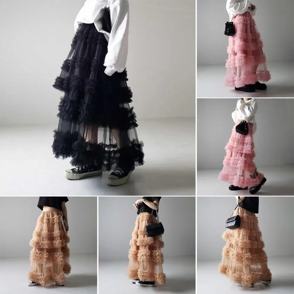 Макси-юбка из фатина для женщин: модные, милые брюки, повседневные, многослойные, сетчатые, с оборками, на резинке, винтажный уличный стиль
Макси-юбка из фатина для женщин: модные, милые брюки, повседневные, многослойные, сетчатые, с оборками, на резинке, винтажный уличный стиль