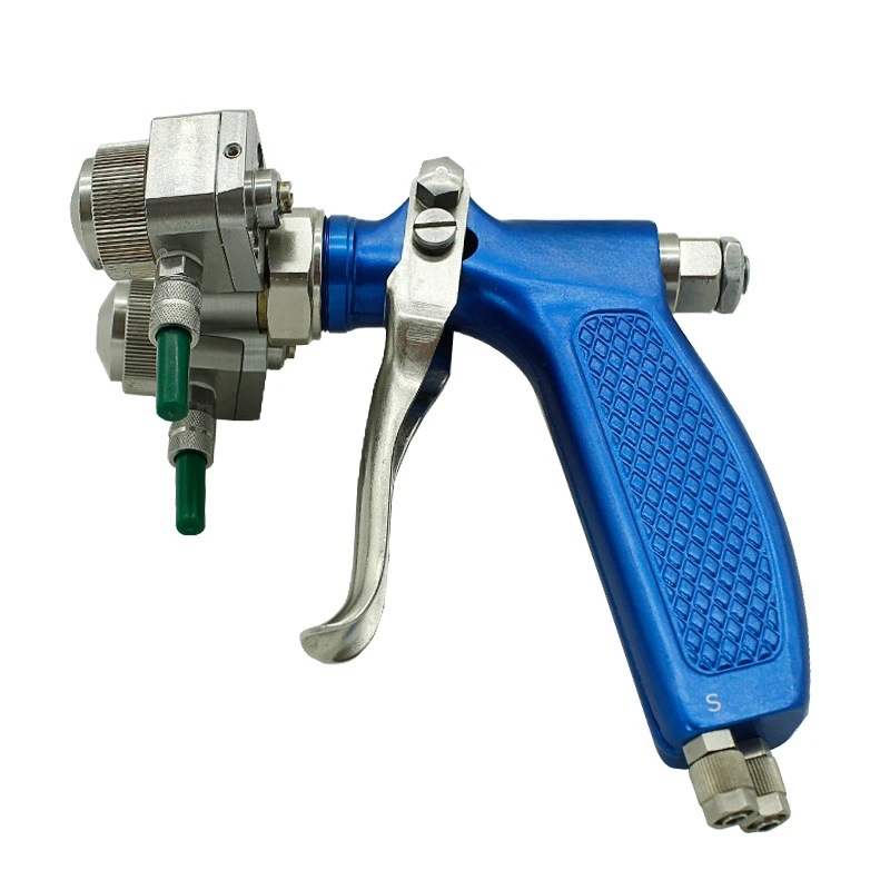 Double-head spraying tool Two-component spraying paint with S2-K internal release agent Spray tool High atomization furniture
Double-head spraying tool Two-component spraying paint with S2-K internal release agent Spray tool High atomization furniture