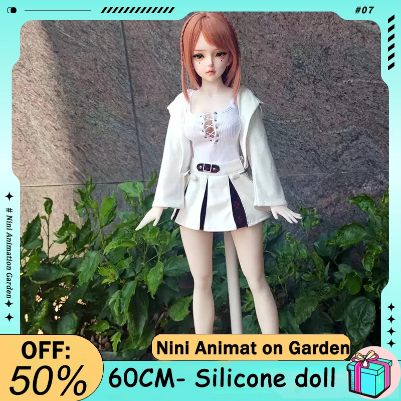 Platinum silicone 60CM red haired girl adjustable mobile robot desktop ornament BJD figurine model collectible series
Platinum silicone 60CM red haired girl adjustable mobile robot desktop ornament BJD figurine model collectible series