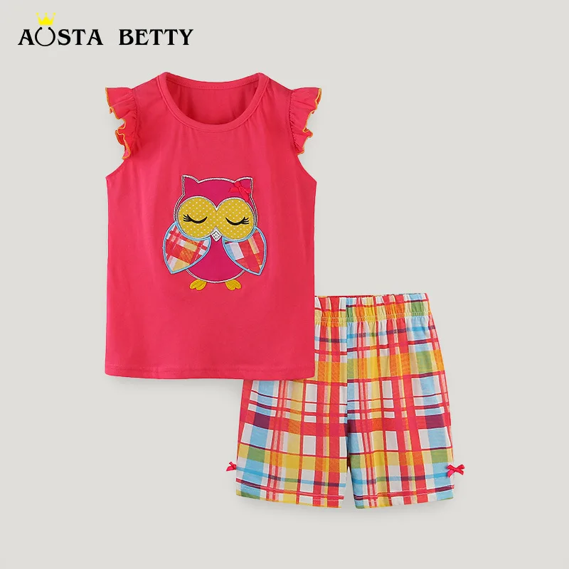 European and American Style Children's Vest Set Summer New Girl's Cartoon Two-piece of Girls' Clothes
European and American Style Children's Vest Set Summer New Girl's Cartoon Two-piece of Girls' Clothes
