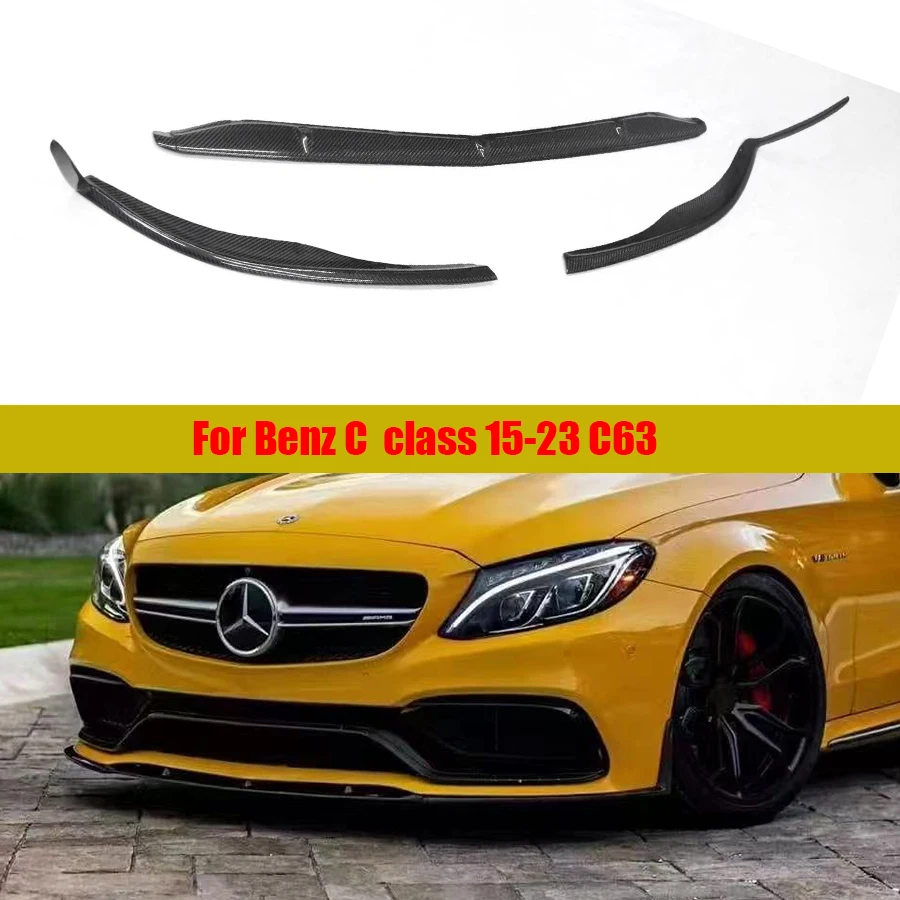 For Mercedes Benz C Class W205 C63 Carbon Fiber Front lip Car Front Bumper Lip Front lip Diffuser Front Chin Spoiler Car Accesso
For Mercedes Benz C Class W205 C63 Carbon Fiber Front lip Car Front Bumper Lip Front lip Diffuser Front Chin Spoiler Car Accesso