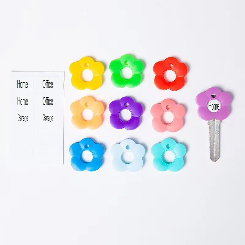 20PCS Flower Design Silicone Key Caps, Key Identification Covers
20PCS Flower Design Silicone Key Caps, Key Identification Covers