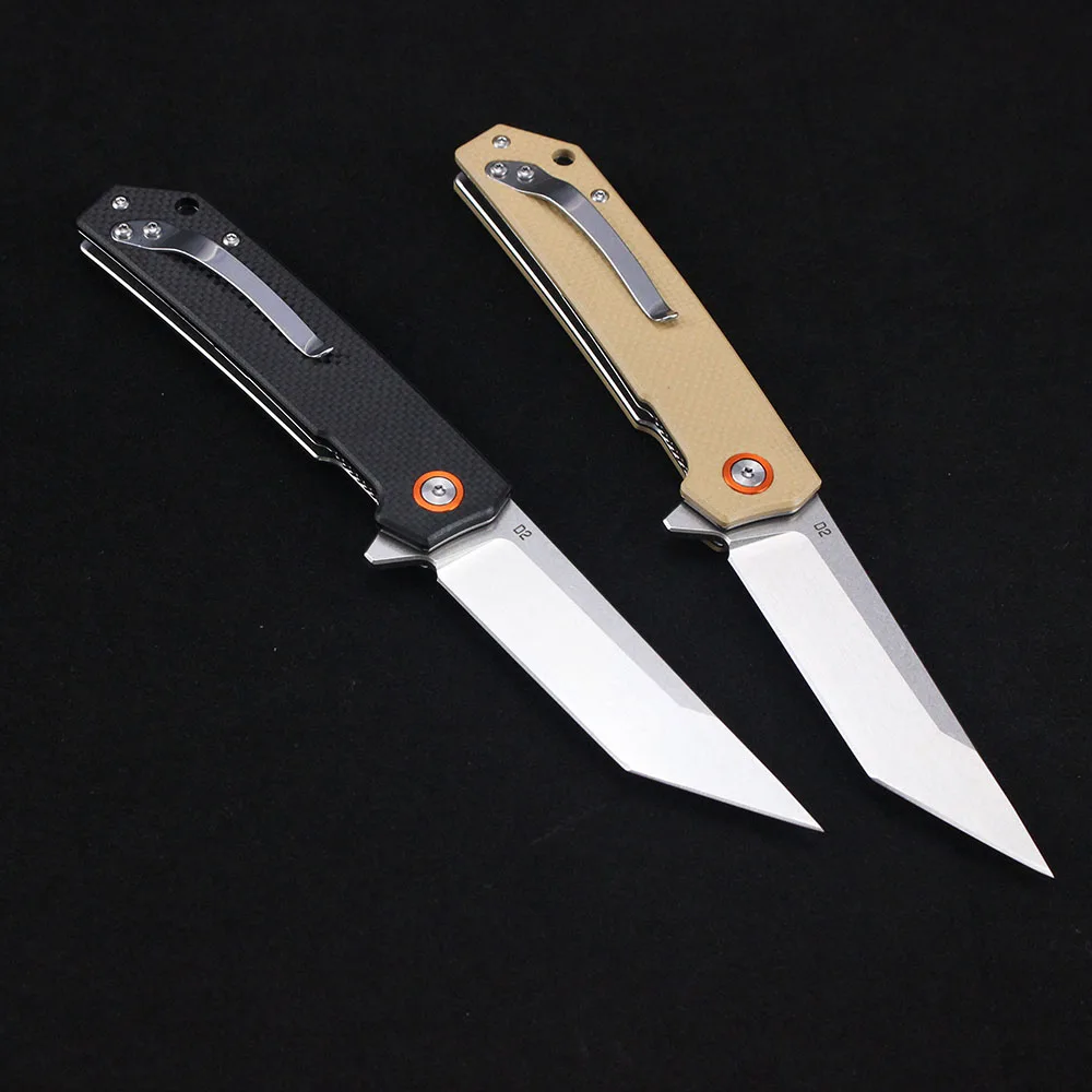 Многофункциональный складной нож EDC для активного отдыха, тактический нож-тант, лезвие D2, рукоять G10, для кемпинга, охоты, боевых действий, нож-бабочка
Многофункциональный складной нож EDC для активного отдыха, тактический нож-тант, лезвие D2, рукоять G10, для кемпинга, охоты, боевых действий, нож-бабочка