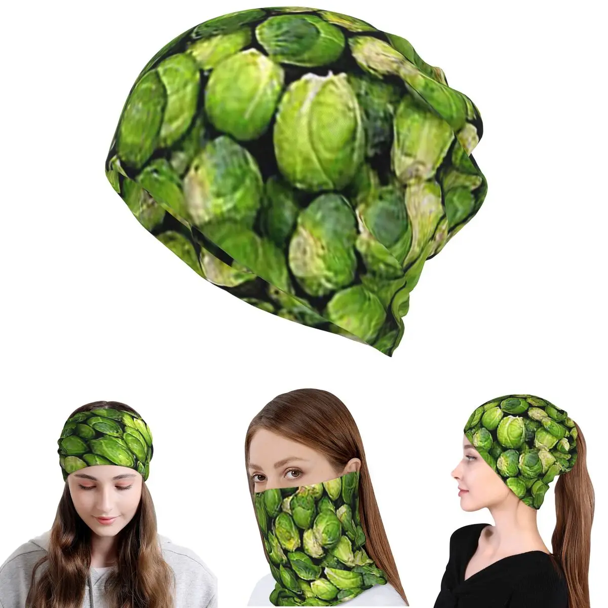 Brussels Sprouts Novelty Bandana Neck Cover Wrap Mask Scarf Warm Cycling Scarf Beanies Hat for Men Women Adult Windproof
Brussels Sprouts Novelty Bandana Neck Cover Wrap Mask Scarf Warm Cycling Scarf Beanies Hat for Men Women Adult Windproof