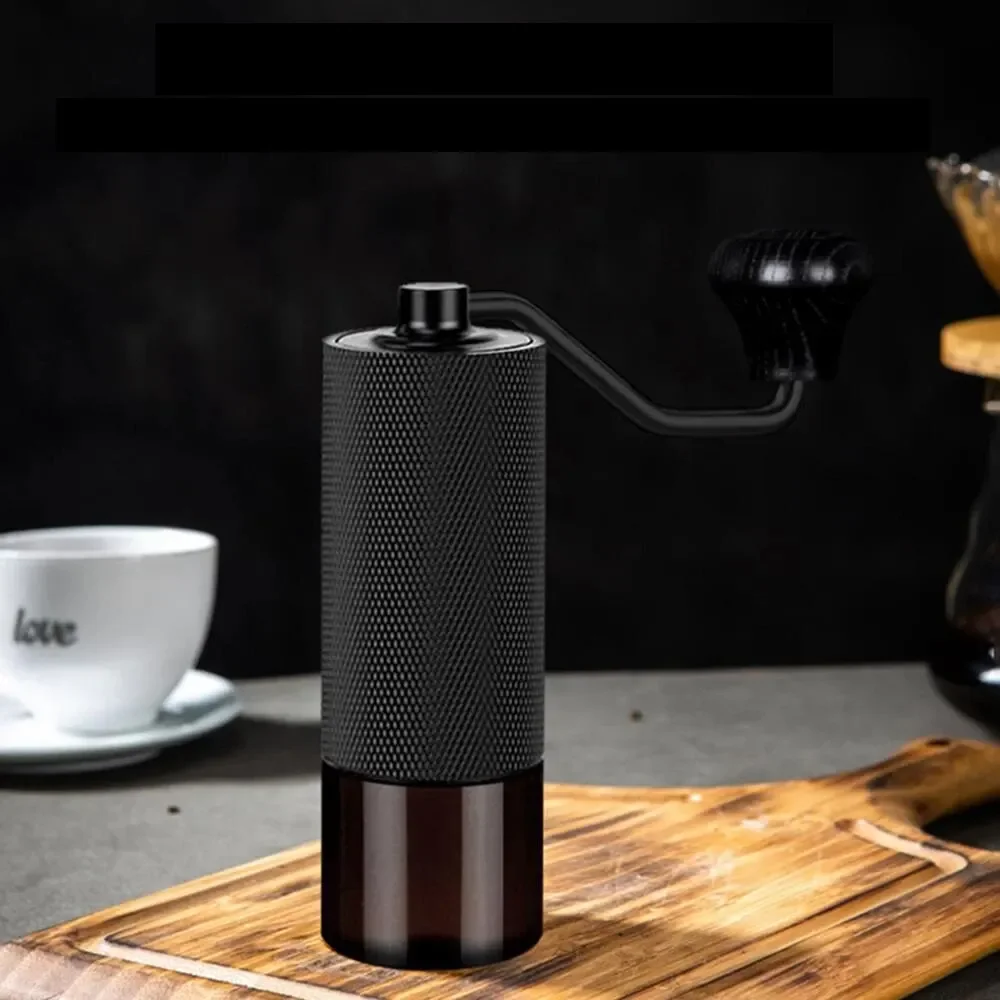 Manual Coffee Grinder CNC Stainless Steel Professional Double Bearing Adjustable Hand Burr Coffee Bean Grinding
Manual Coffee Grinder CNC Stainless Steel Professional Double Bearing Adjustable Hand Burr Coffee Bean Grinding