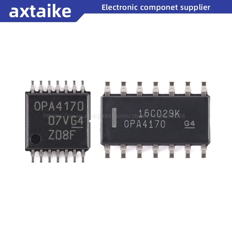 5 шт. OPA4170 OPA4170AIPWR OPA4170AIPW OPA4170AIDR OPA4170AID SOIC14 TSSOP14 SMD маломощный рабочий усилитель IC
5 шт. OPA4170 OPA4170AIPWR OPA4170AIPW OPA4170AIDR OPA4170AID SOIC14 TSSOP14 SMD маломощный рабочий усилитель IC