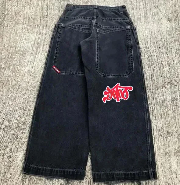 Letter Print Jeans Hip Hop Men's Street Trousers Loose Straight Leg Jeans Harajuku Y2K Denim Trousers Denim 2024 USA
Letter Print Jeans Hip Hop Men's Street Trousers Loose Straight Leg Jeans Harajuku Y2K Denim Trousers Denim 2024 USA
