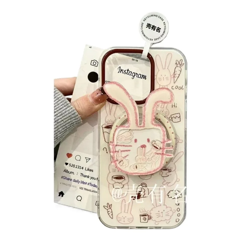 Graffiti coffee powder line rabbit phone case powder rabbit holder suitable for Apple 17Pro/iPhone16/15/14Plus/13/12 models
Graffiti coffee powder line rabbit phone case powder rabbit holder suitable for Apple 17Pro/iPhone16/15/14Plus/13/12 models