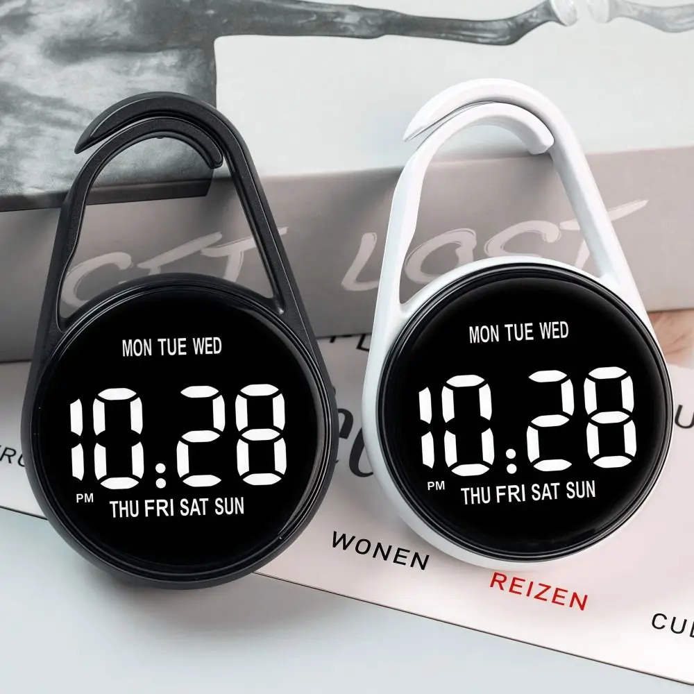 LED Electronic Hanging Watch Digital Display Portable Pocket Watch Carabiner Waterproof Luminous Pocket Watch Children/Adults
LED Electronic Hanging Watch Digital Display Portable Pocket Watch Carabiner Waterproof Luminous Pocket Watch Children/Adults