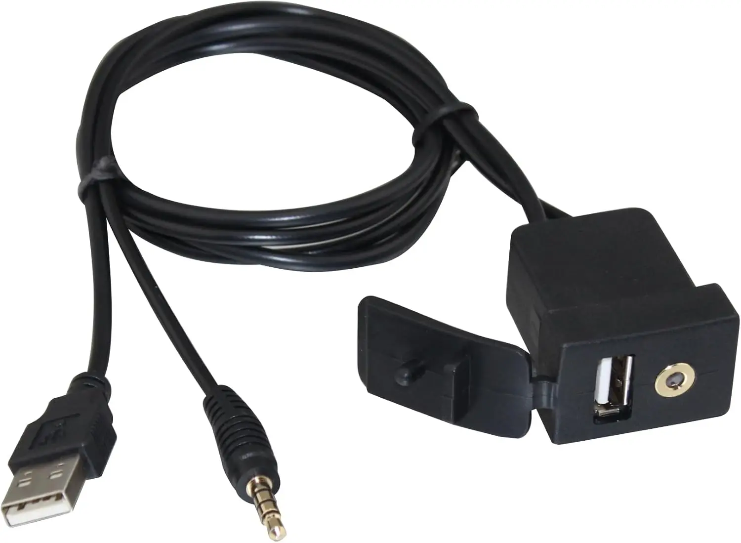 USB/Aux Extension Cable Compatible with Toyota Stereo Car Audio 70CM Long
USB/Aux Extension Cable Compatible with Toyota Stereo Car Audio 70CM Long
