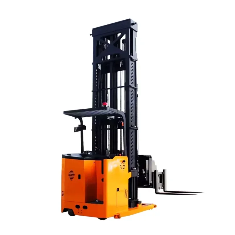 Narrow Aisle 3-Way Electric Man-Up Forklift Truck 1ton 1.5ton 2ton 6m Three Way Reach Truck
Narrow Aisle 3-Way Electric Man-Up Forklift Truck 1ton 1.5ton 2ton 6m Three Way Reach Truck