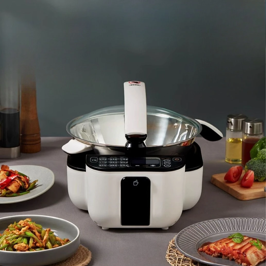 Automatic cooking pot, household smart cooking machine, electric frying, multi-functional
Automatic cooking pot, household smart cooking machine, electric frying, multi-functional