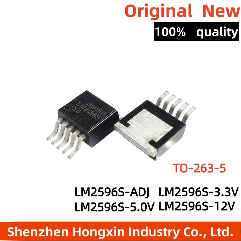 10 pieces of ILM2596 LM2596S-5.0V/3.3V/12V/ADJ patch TO-263-5 voltage regulator chip
10 pieces of ILM2596 LM2596S-5.0V/3.3V/12V/ADJ patch TO-263-5 voltage regulator chip