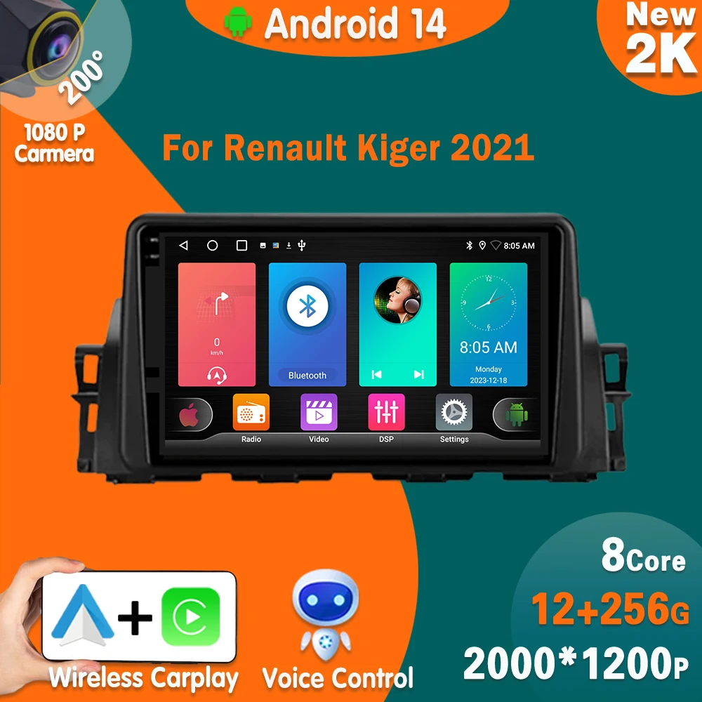 Автомагнитола на Android 14 для Renault Kiger 2021, мультимедийный видеоплеер с радио, GPS, стерео, автомагнитола 2DIN с поддержкой DSP и BT
Автомагнитола на Android 14 для Renault Kiger 2021, мультимедийный видеоплеер с радио, GPS, стерео, автомагнитола 2DIN с поддержкой DSP и BT