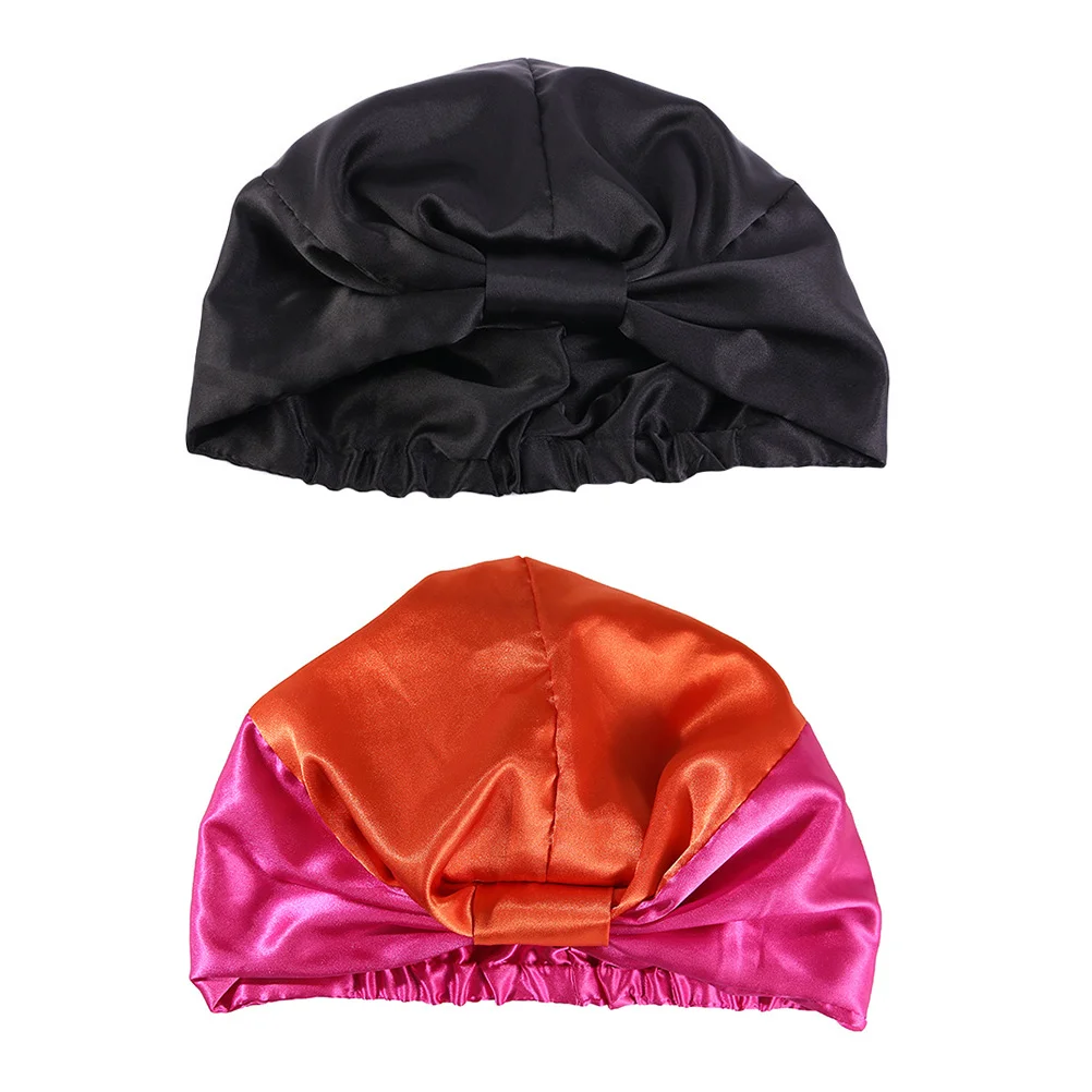 2 Pcs Silk Sleep Bonnet Turban Headdress Double Layer Delicate Muslim Hats Hijab
2 Pcs Silk Sleep Bonnet Turban Headdress Double Layer Delicate Muslim Hats Hijab