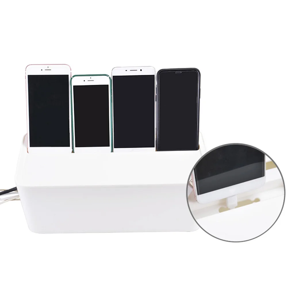 Wire Storage Box White Medium Size Durable Plastic Cable Organizer For Home Office Use Household Wire Storage Container
Wire Storage Box White Medium Size Durable Plastic Cable Organizer For Home Office Use Household Wire Storage Container