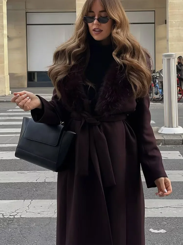 HH Women's Fashion Retro Versatile Lapel Double-Breasted Plaid Wool Jacket Female Temperament Cape Style Casual Long Coat Jacket
HH Women's Fashion Retro Versatile Lapel Double-Breasted Plaid Wool Jacket Female Temperament Cape Style Casual Long Coat Jacket