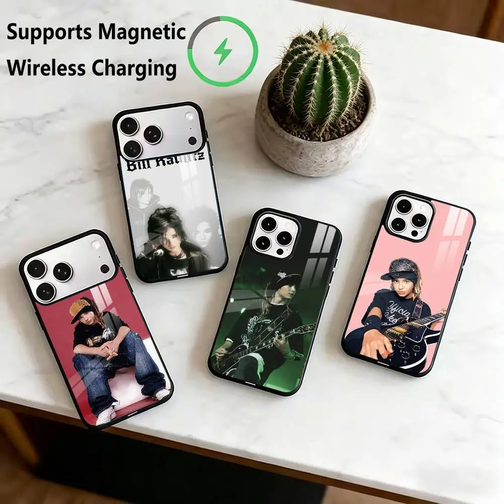 B-Bill Tom Kaulitz Tokio Hotel Phone Case For iPhone17,16,15,14,13,12,11 Plus,Pro Supports Magnetic Wireless Charging
B-Bill Tom Kaulitz Tokio Hotel Phone Case For iPhone17,16,15,14,13,12,11 Plus,Pro Supports Magnetic Wireless Charging