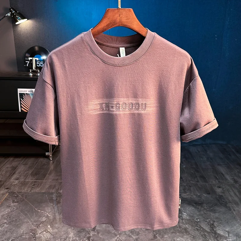 American High Street Loose Short Sleeve T-shirt for Men's Summer 2025 New Printed Men's Half Sleeve Top
American High Street Loose Short Sleeve T-shirt for Men's Summer 2025 New Printed Men's Half Sleeve Top