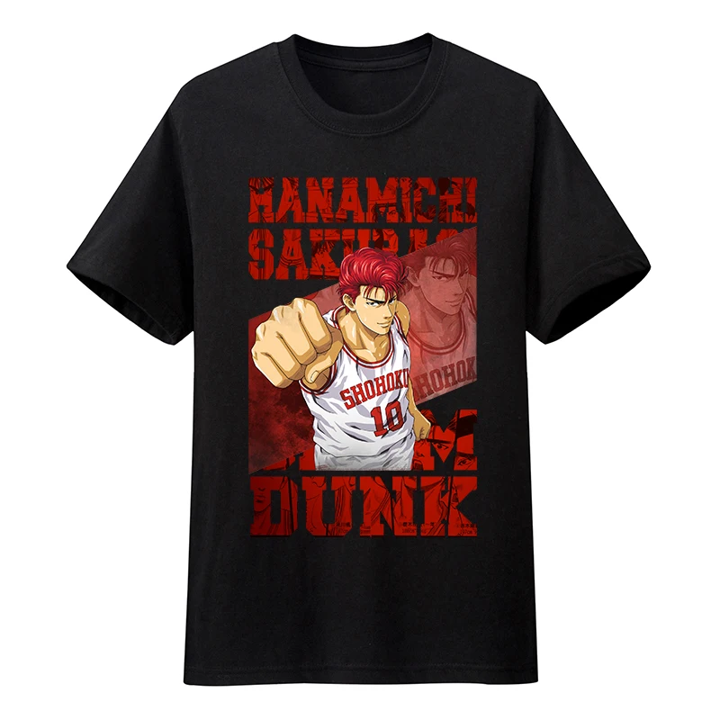 SLAM DUNK Sakuragi Blossom Road футболка с короткими рукавами мужская и женская хлопковая свободная студенческая футболка для баскетбола аниме топ с короткими рукавами
SLAM DUNK Sakuragi Blossom Road футболка с короткими рукавами мужская и женская хлопковая свободная студенческая футболка для баскетбола аниме топ с короткими рукавами