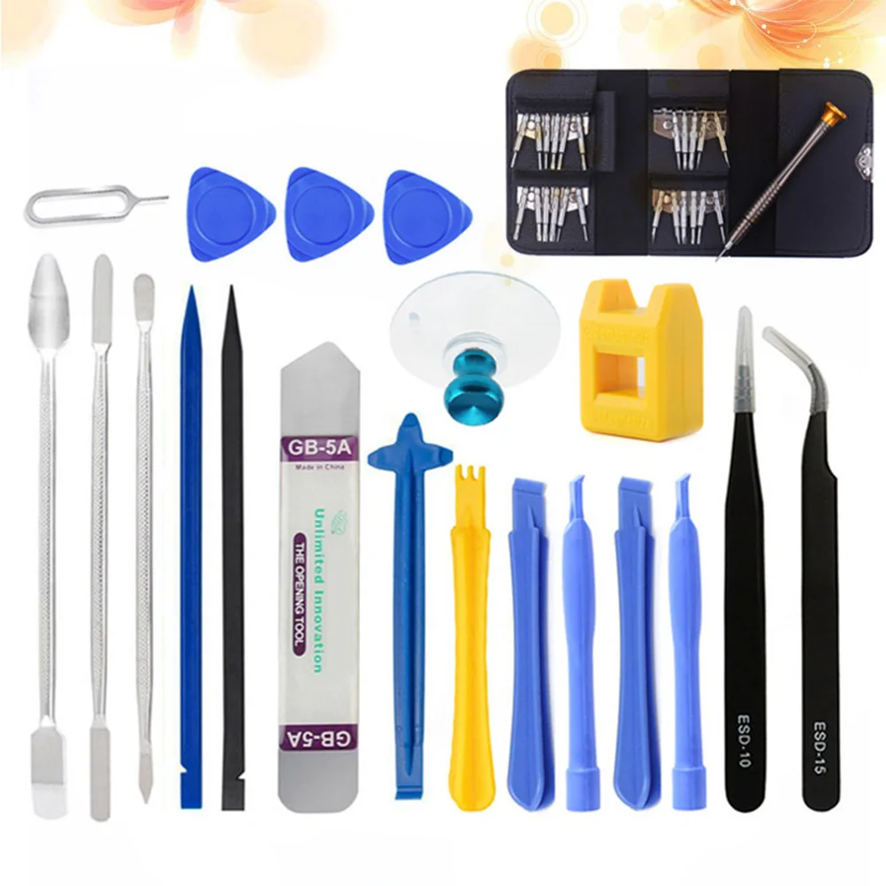 21 in 1 Precision Repair Tool Kit Screwdriver Set for Electronic Devices Laptop Pc Smartphone Tablet Screwdriver Set
21 in 1 Precision Repair Tool Kit Screwdriver Set for Electronic Devices Laptop Pc Smartphone Tablet Screwdriver Set