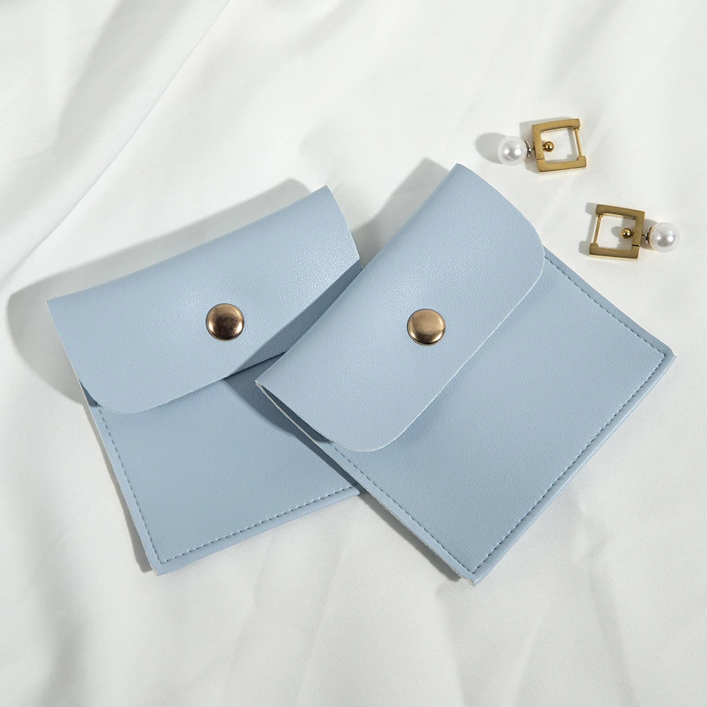 PU Leather Jewelry Gift Bags 10pcs Snap Button Storage Packaging Anime Pouch Rings Earrings Necklace For Women Wedding Favor
PU Leather Jewelry Gift Bags 10pcs Snap Button Storage Packaging Anime Pouch Rings Earrings Necklace For Women Wedding Favor