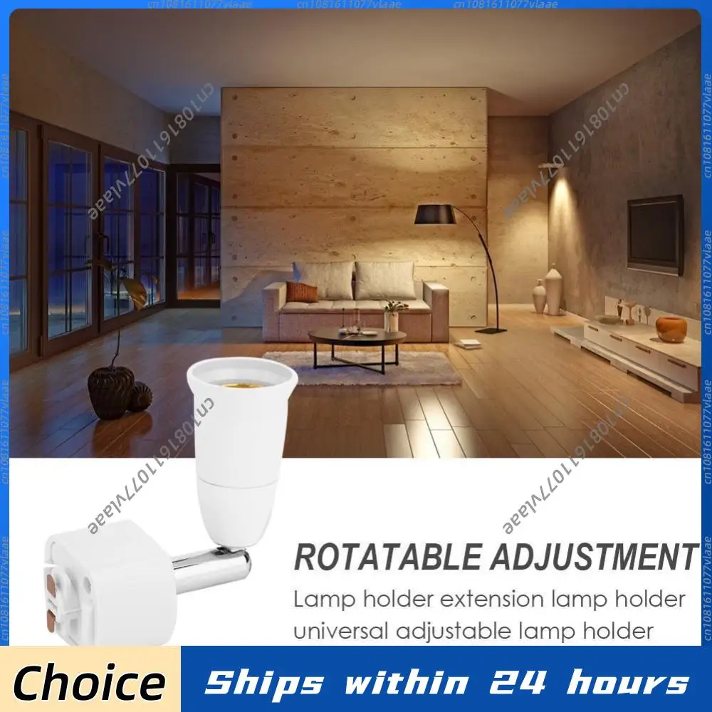 90 Degree Rotatable Lamp Bases Converter E27 85-240V LED Copper Adjustable Light Bulbs Socket Base Adapter Lighting Accessories
90 Degree Rotatable Lamp Bases Converter E27 85-240V LED Copper Adjustable Light Bulbs Socket Base Adapter Lighting Accessories