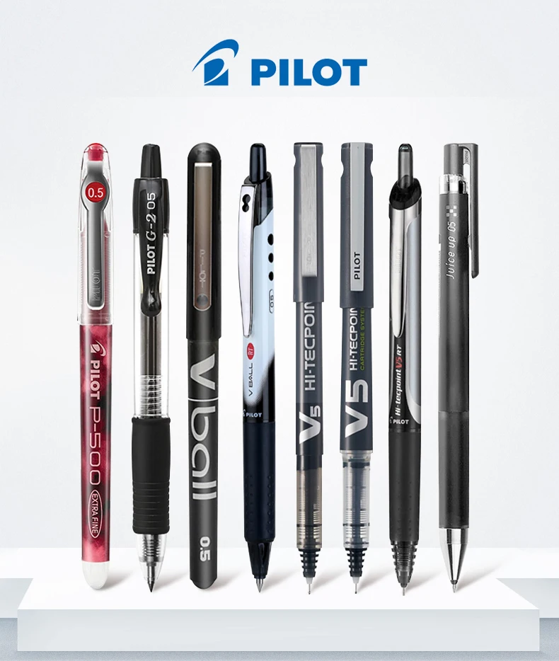1 Set Japanese Pilot Unisex Pen Set with Black, Red, Blue Ink Student Supplies
1 Set Japanese Pilot Unisex Pen Set with Black, Red, Blue Ink Student Supplies