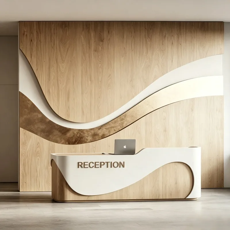 Custom Storage Reception Desks Design Aesthetic Beauty Salon Reception Desk Specialty Restaurant Tavolo Reception Furniture
Custom Storage Reception Desks Design Aesthetic Beauty Salon Reception Desk Specialty Restaurant Tavolo Reception Furniture