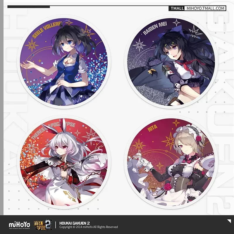 MiHoYo Game Honkai Impact 2 Character Theme Acrylic 3D Quicksand Coaster Seele Cosplay Decoration Anime Accessories Costume Dres
MiHoYo Game Honkai Impact 2 Character Theme Acrylic 3D Quicksand Coaster Seele Cosplay Decoration Anime Accessories Costume Dres