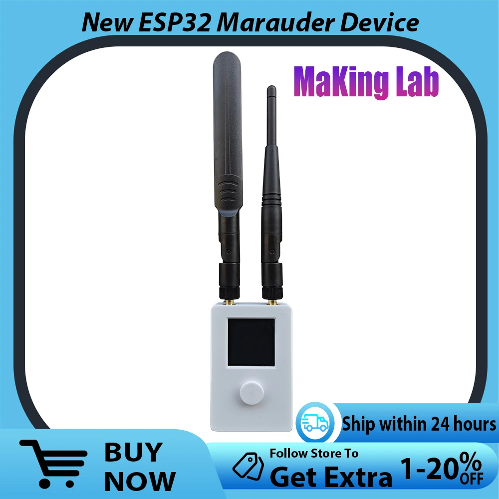 Новое устройство Mar-X-Auder Mini ESP32: Wi-Fi и Bluetooth для атаки и защиты, обеспечивающие безопасную и надежную беспроводную связь.
Новое устройство Mar-X-Auder Mini ESP32: Wi-Fi и Bluetooth для атаки и защиты, обеспечивающие безопасную и надежную беспроводную связь.