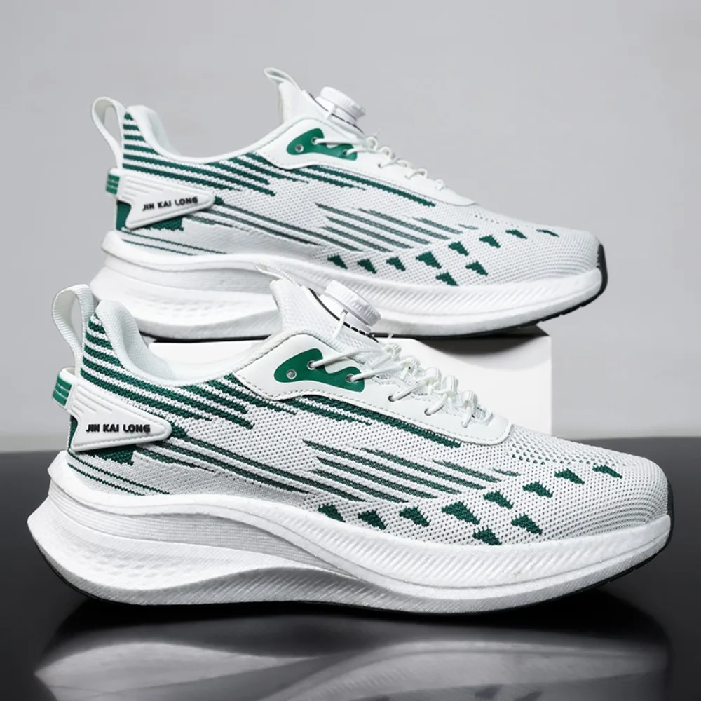 Men's Rotating Buckle Breathable Mesh Sneakers Lightweight Casual Running Shoes Non-slip Sports Shoes
Men's Rotating Buckle Breathable Mesh Sneakers Lightweight Casual Running Shoes Non-slip Sports Shoes