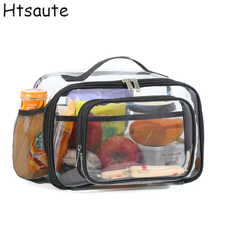 PVC Women's Bags Lunch Bag Portable Picnic Bags Waterproof Travel Wash Pack Transparent Shoulder Crossbody Handbag for Women
PVC Women's Bags Lunch Bag Portable Picnic Bags Waterproof Travel Wash Pack Transparent Shoulder Crossbody Handbag for Women