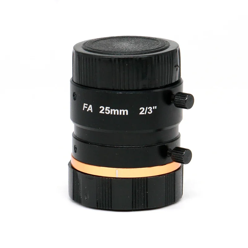 6MP 2/3" 25mm C-Mount Lens Machine Vision Low Distortion Lens for Industrial Network Camera CCTV IP Security Cameras SL-0419
6MP 2/3" 25mm C-Mount Lens Machine Vision Low Distortion Lens for Industrial Network Camera CCTV IP Security Cameras SL-0419