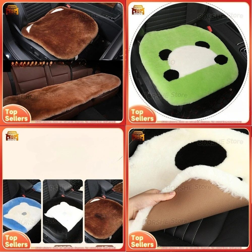 2026 Чехлы на автомобильные сиденья из чистой шерсти, зимняя милая панда без спинки, однослойная автоподушка из искусственного меха, подходит для внедорожника
2026 Чехлы на автомобильные сиденья из чистой шерсти, зимняя милая панда без спинки, однослойная автоподушка из искусственного меха, подходит для внедорожника