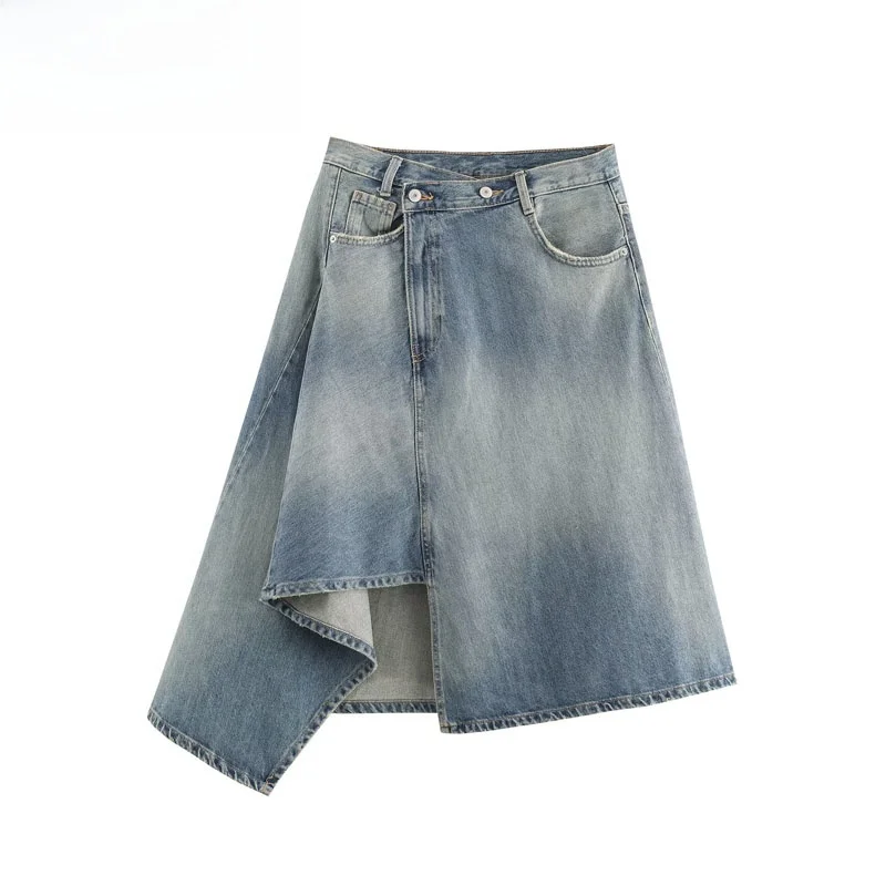 Моющаяся джинсовая юбка-миди с двойной грудью для женщин, осень 2021, уличная юбка-стойка, подходит для поездок на работу, полиэфирное волокно
Моющаяся джинсовая юбка-миди с двойной грудью для женщин, осень 2021, уличная юбка-стойка, подходит для поездок на работу, полиэфирное волокно