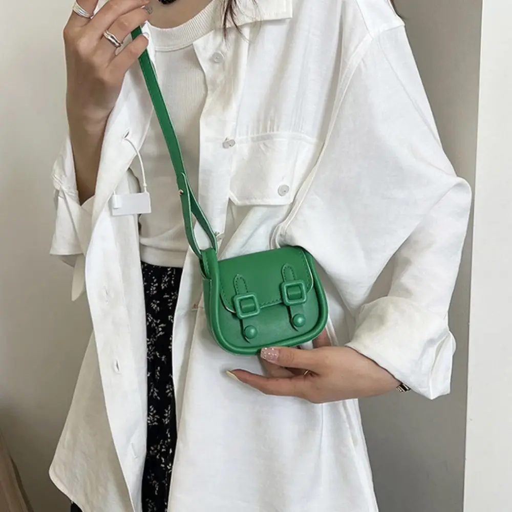 Simple Solid Color Mini Saddle Bag PU French Fashion Brand Crossbody Bag Small Square Bag Square Shoulder Bag Women
Simple Solid Color Mini Saddle Bag PU French Fashion Brand Crossbody Bag Small Square Bag Square Shoulder Bag Women
