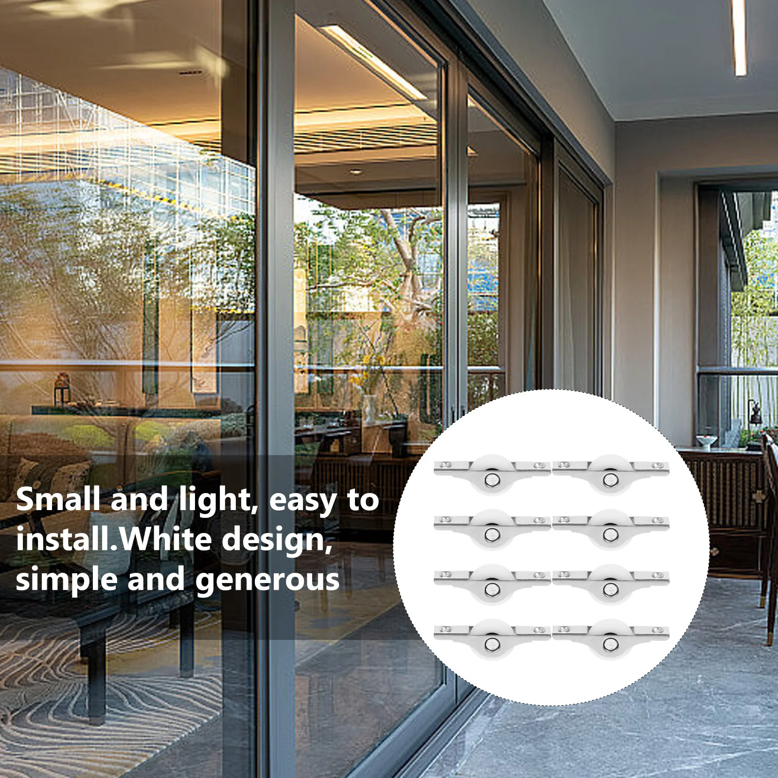 8Pcs Sliding Door Pulley Roller Heavy Duty Replacement Wheels Track Guide for Cabinet Barn Kitchen Bathroom Sliding Door Pulley
8Pcs Sliding Door Pulley Roller Heavy Duty Replacement Wheels Track Guide for Cabinet Barn Kitchen Bathroom Sliding Door Pulley