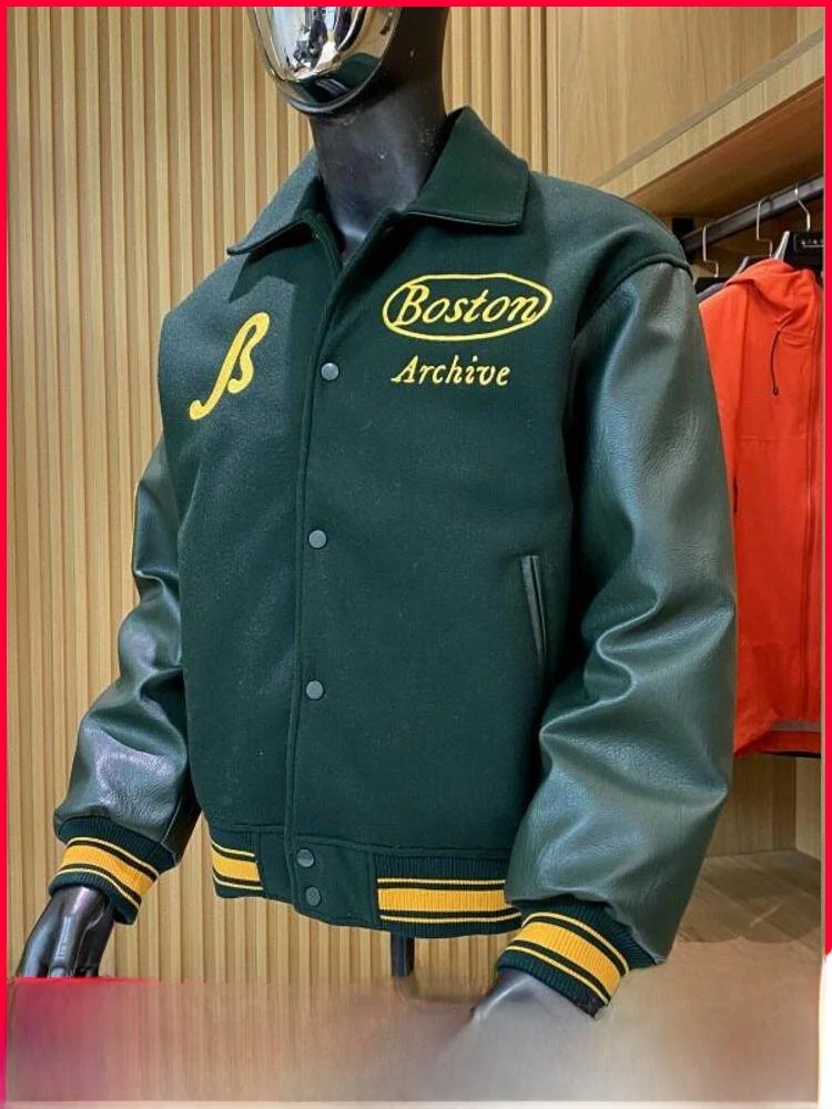Line Pilot Jaet Patchwork Embroidery Baseball Sle Cotton Coat Autumn Winter Vintage College Faion Men's Coat
Line Pilot Jaet Patchwork Embroidery Baseball Sle Cotton Coat Autumn Winter Vintage College Faion Men's Coat