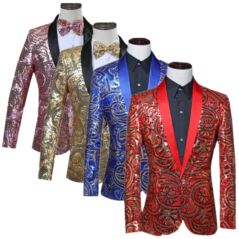 2025 New Men Sequin Suit Jacket for Stage Performances, DJ, Nightclubs, Weddings & Parties ,Fashion Luxury Blazers
2025 New Men Sequin Suit Jacket for Stage Performances, DJ, Nightclubs, Weddings & Parties ,Fashion Luxury Blazers