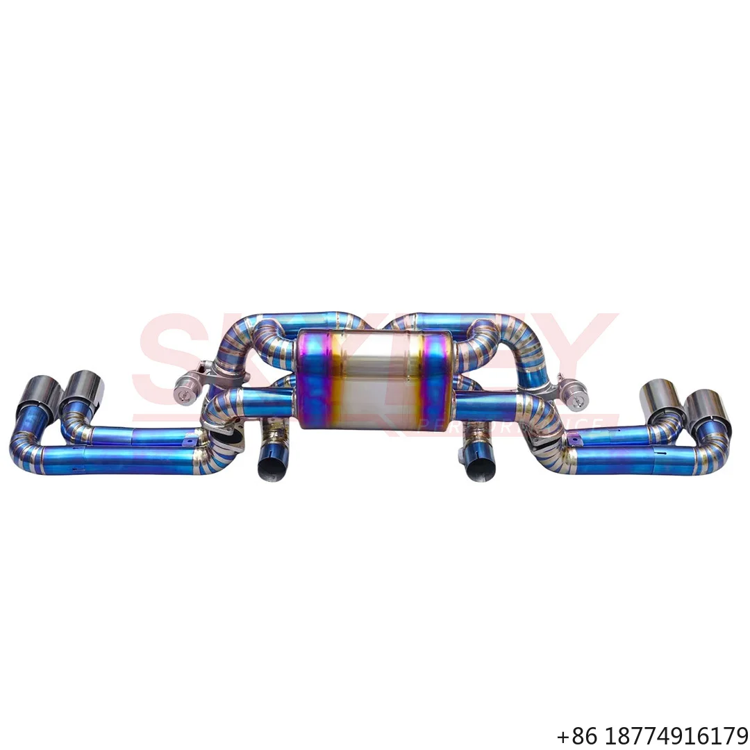 Titanium Exhaust System for F360 2000-2005 3.6 V8 With Muffler Valves Catback Exhaust Downpipe Performance Parts
Titanium Exhaust System for F360 2000-2005 3.6 V8 With Muffler Valves Catback Exhaust Downpipe Performance Parts