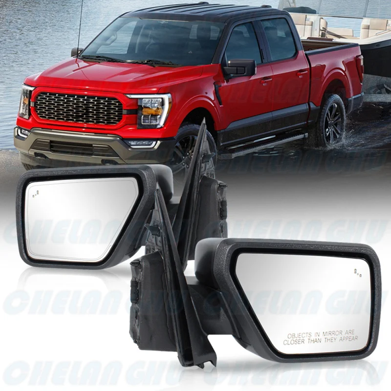 For Ford F150 2021 2022 2023 2024 2025 1 Pair 18 Pins Metallic Grey Memory Power Fold Temperature Sensor Mirror Assembly
For Ford F150 2021 2022 2023 2024 2025 1 Pair 18 Pins Metallic Grey Memory Power Fold Temperature Sensor Mirror Assembly