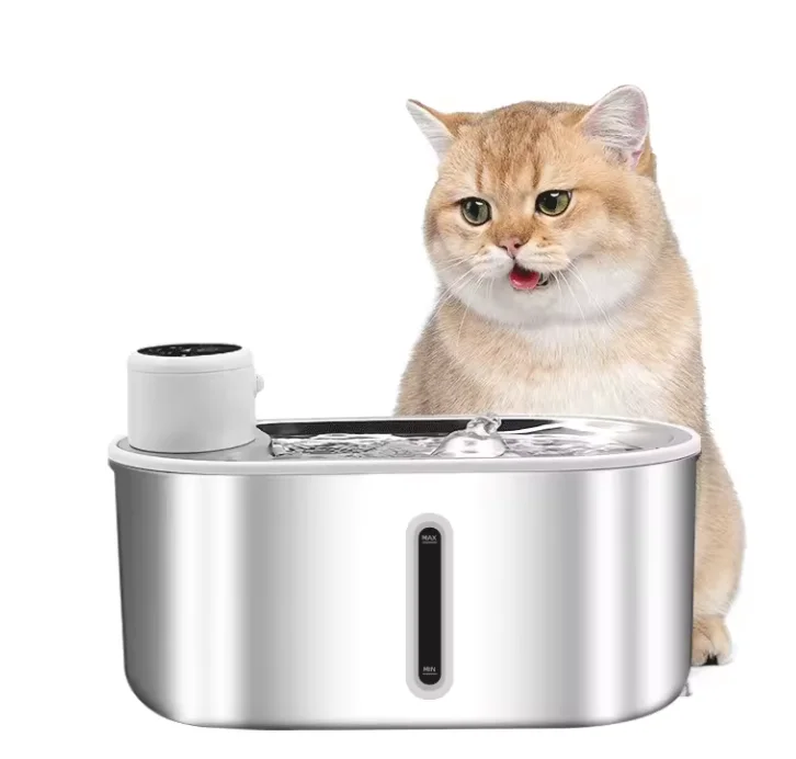 (Big disount)Professional Full Body Stainless Steel Fully Automatic Pet Water Dispenser Fountain Wireless Model with Induction M
(Big disount)Professional Full Body Stainless Steel Fully Automatic Pet Water Dispenser Fountain Wireless Model with Induction M